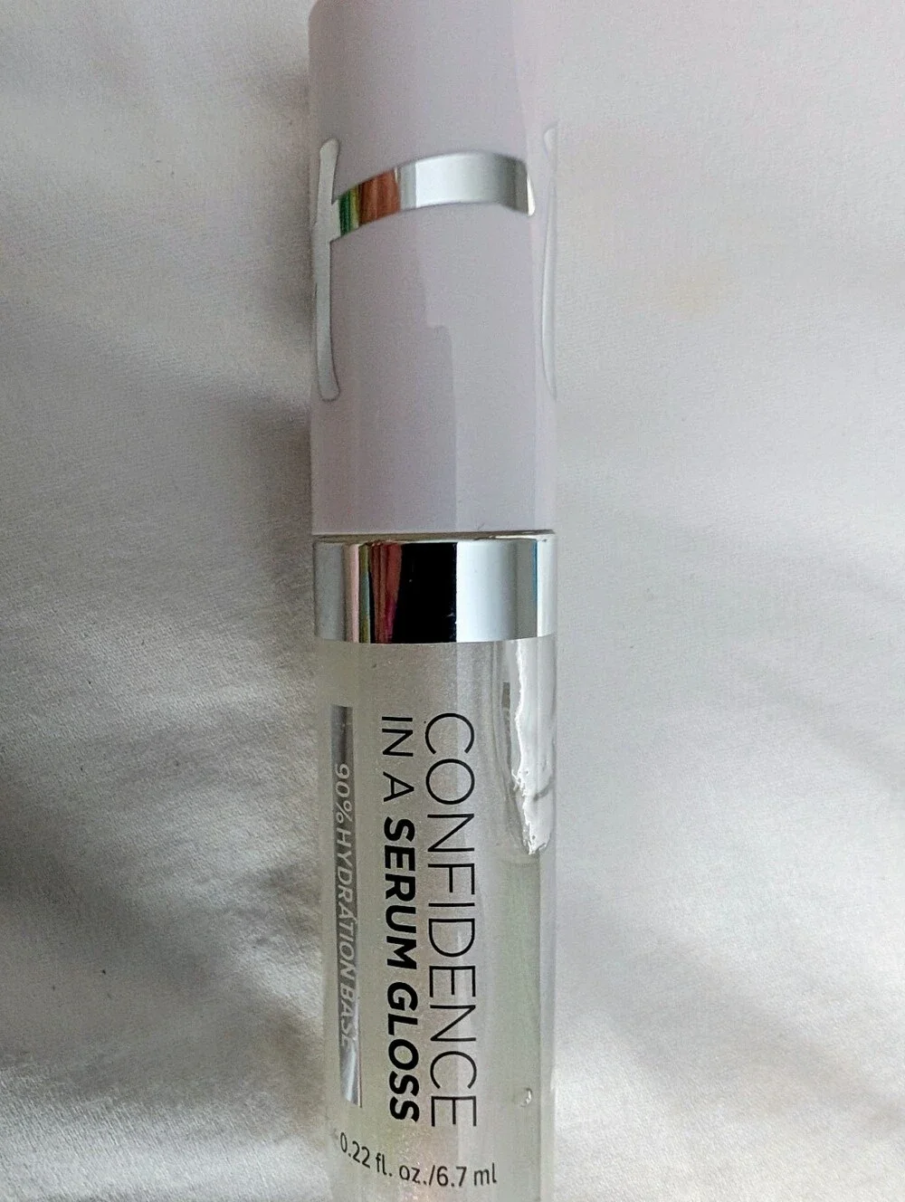 IT Cosmetics Confidence In A Lip Serum & Gloss Self-assured Clear With Shimmer